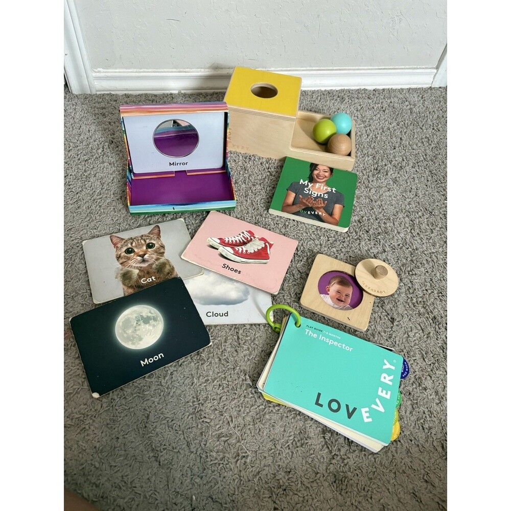 Lovevery the Inspector Play Kit Months 7-8 Montessori - Pls read description